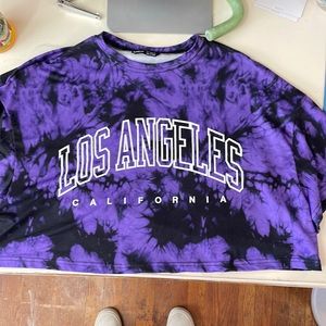 Purple Los Angeles SHEIN crop top Size: S